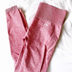 Gymshark Vital High - Waisted Women’s Pink Leggings - Size Small